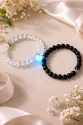 2pcs glow in the dark lover bracelets with a pair of beleket bff bracelets